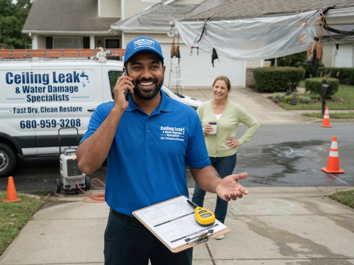 Ceiling Leak Cleanup Chatham, LA FAQs